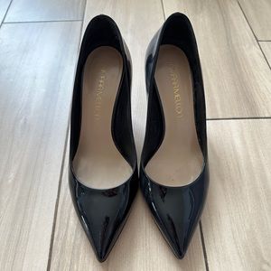 Black Patent Leather Tamara Mellon Pumps